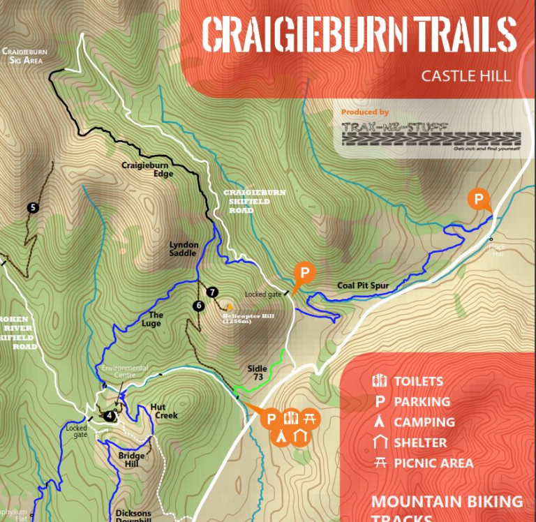 Craigieburn Trails Microfibre Trail Map – Craigieburn Trails